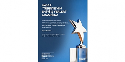 Aygaz’a Türkiye’nin En İyi İş Yeri Ödülü