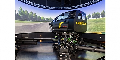 Goodyear, lastik geliştirme çalışmalarını ikinci dinamik simülatör ile ileri taşıyor