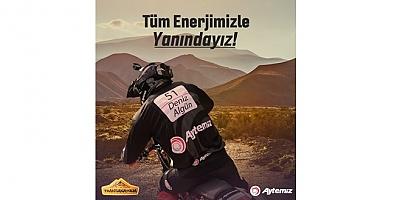 Motorcu Dostu Aytemiz’den motosiklet tutkunu Dr. Deniz Algün’e TransAnatolia Rallisi’nde Destek 
