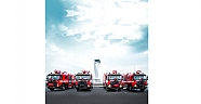 Volvo Trucks’tan İstanbul Havalimanı’nda kullanılmak üzere 5 özel üretim itfaiye kamyonu
