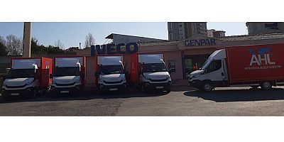 IVECO yetkili satıcısı Genpar 5 adet Daily Hi Matic teslim etti