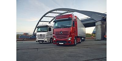 Mercedes, Türkiye'de ürettiği 2 kamyondan 1'ini ihraç ediyor 