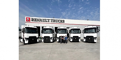 Özaşkın Trans’ın yeni Renault Trucks çekicileri ile düşük yakıt tüketimi 