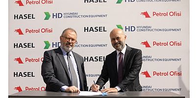 Petrol Ofisi, Hyundai iş makinalarının Türkiye distribütörü HASEL ile önemli bir iş birliğine imza attı