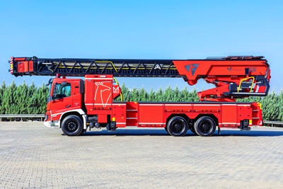 volvo trucks itfaiye aracı