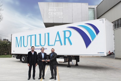 mutlular transport tırsan teslimat töreni