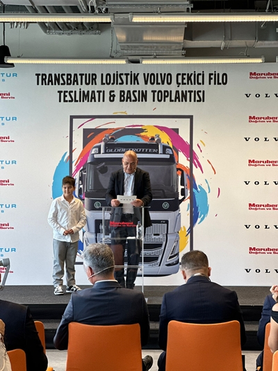 mehmet dilmen volvo trucks araç teslimatı