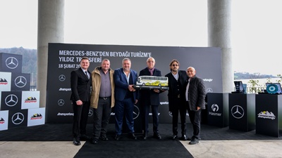 mercedes beydağı turizme 5 adet mercedes teslimatı gerçekleştirdi