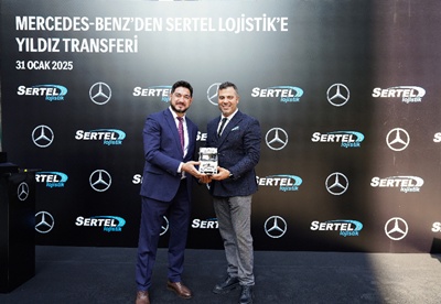 mercedes sertel lojistik teslimat töreni görsel
