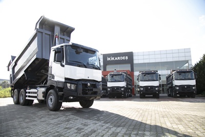 kocabey hafriyat renault trucks teslimat