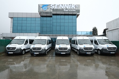 şennik turizm mercedes filosu
