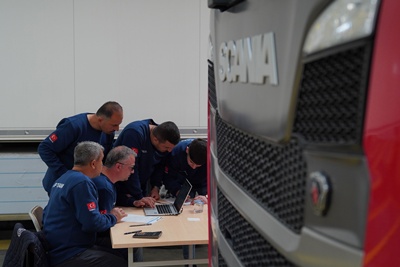 top team yarışması scania gebze kazandı