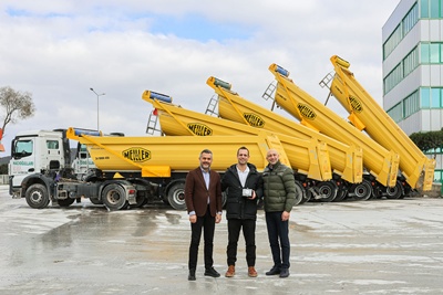 hacıoğulları beton meiller damper teslimatı 