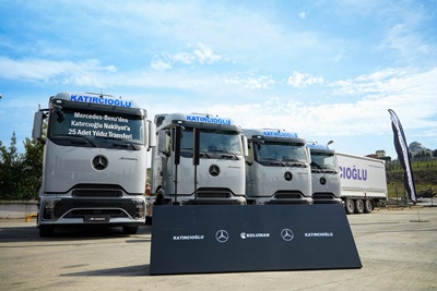 katırcıoğlu nakliyat a mercedes actros l teslimatı