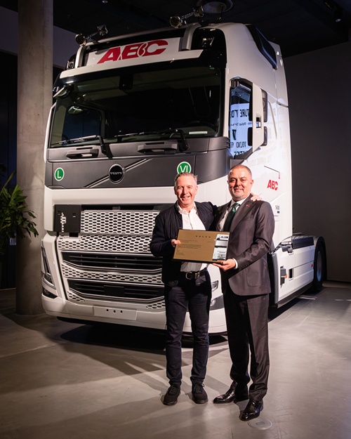 volvo trucks abc lojistik teslimatı