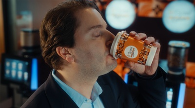 totalenergies bigüzel kahve reklam görseli
