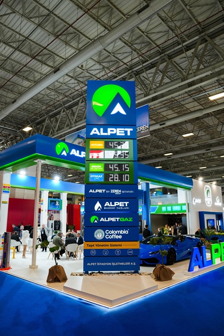 alpet petroleum istanbul stand görseli