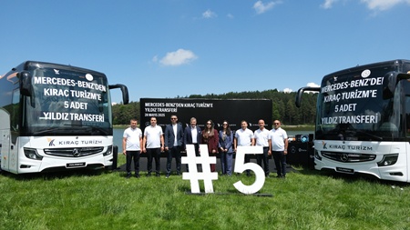 kıraç turizm mercedes teslimatı toplu foto 