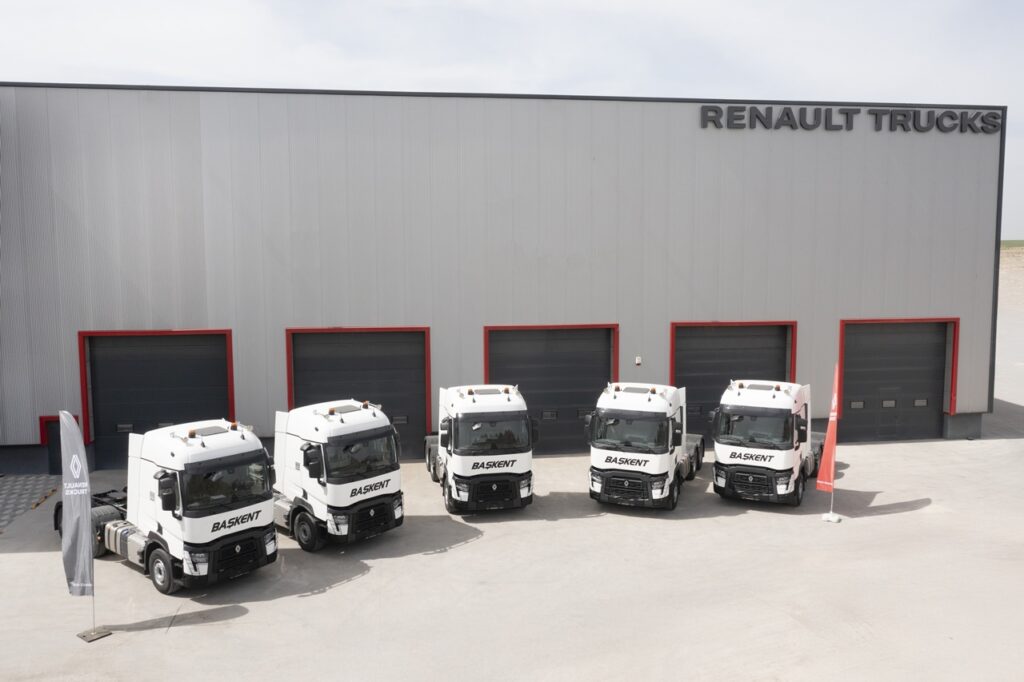 renault trucks başkent uluslararası lojistik teslimatı