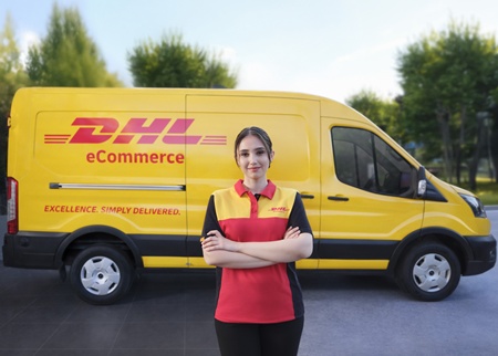 dhl ecommerce araç kurye görseli