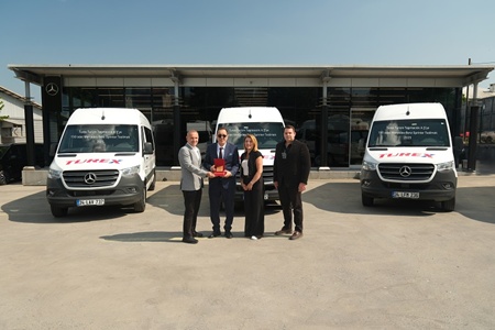 turex turizm mercedes benz türk sprinter teslimat 