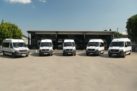mercedes benz sprinter turex turizm e teslim edildi