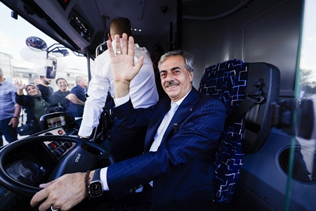 otokar metrobüs teslimatı sakarya