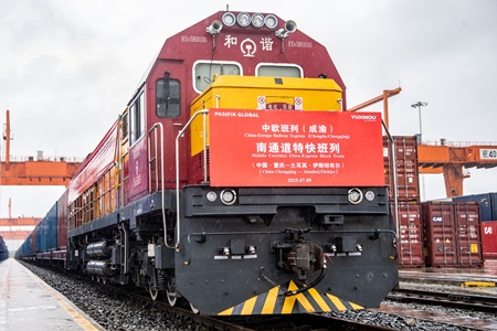 pasifik eurasia orta koridor ilk blok tren