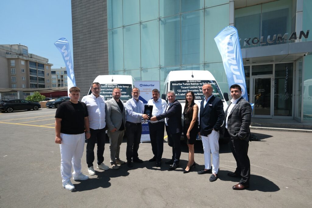 mercedes benz türk akkurtlar vito ve sprinter teslimat