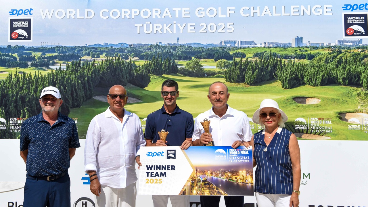 Opet Dünya Kurumsal Golf Turnuvası Türkiye Finali’nin kazananı Armada Takımı